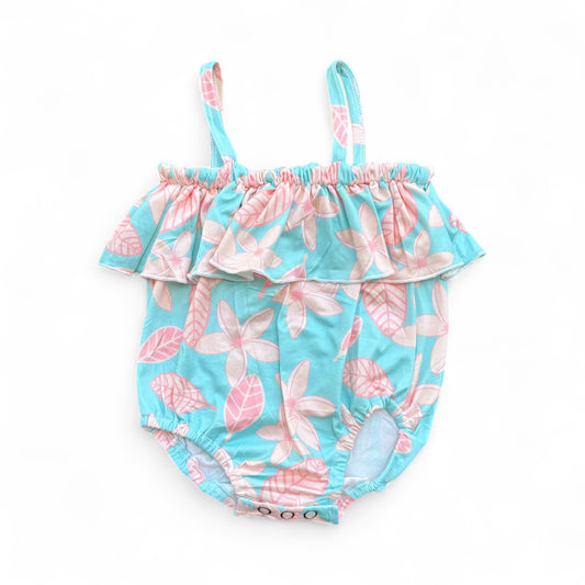 Tropical Plumeria Alana Romper