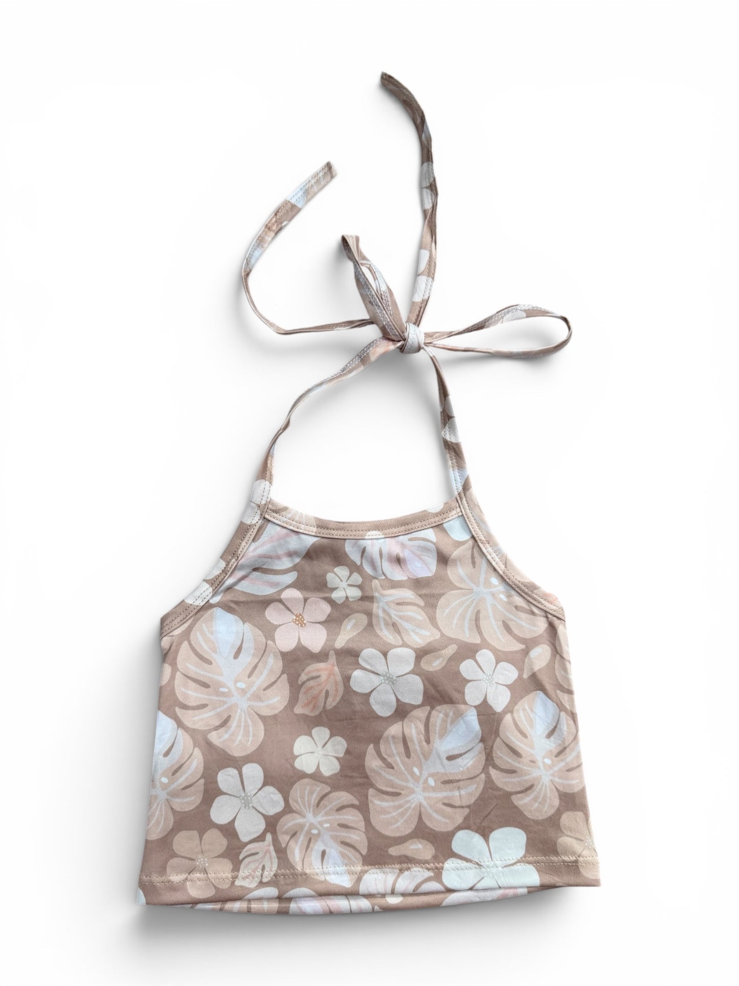 Halter top in Boho Tropical