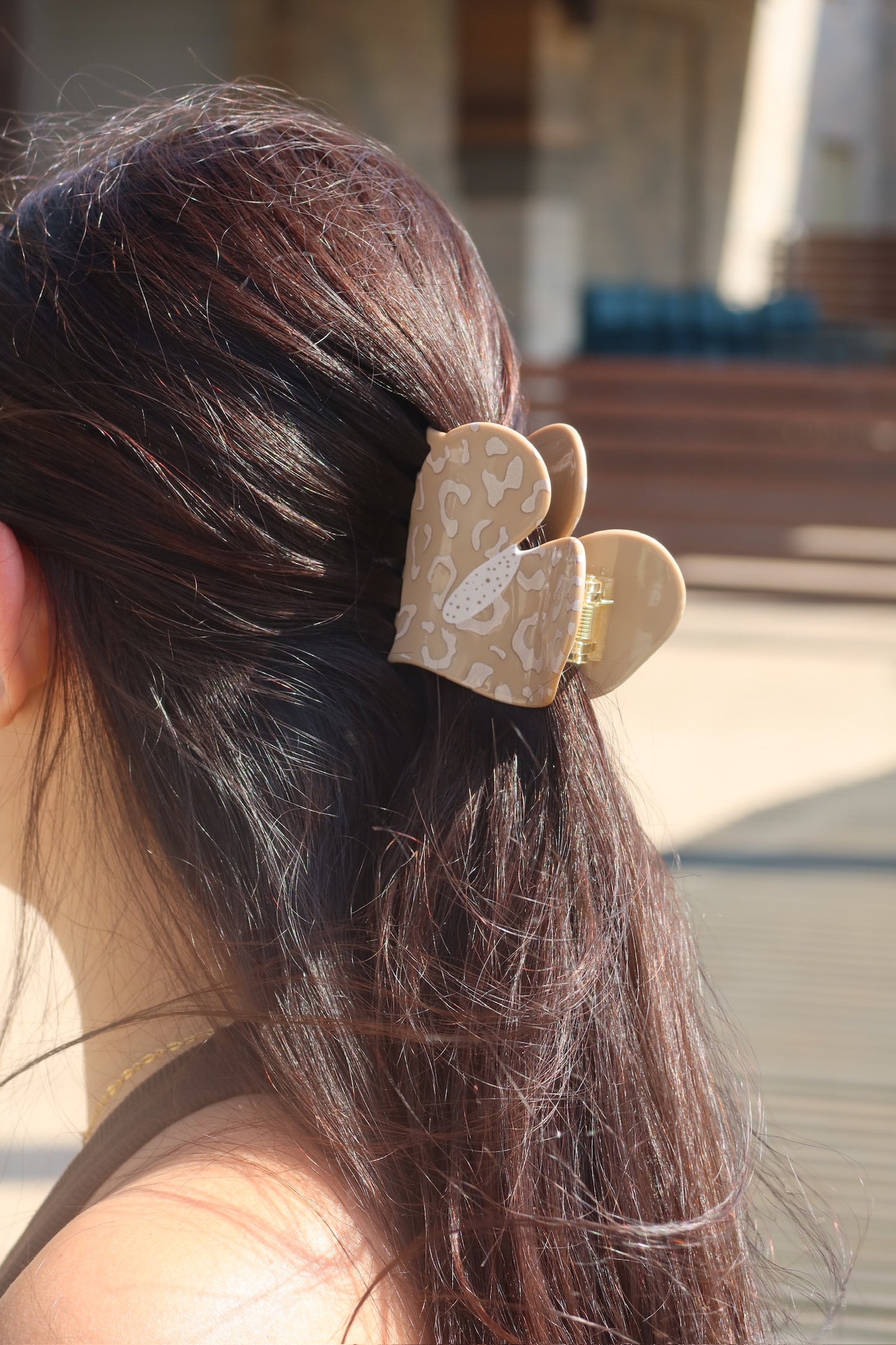 Wild Anthurium Claw Clip