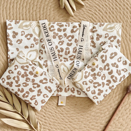 Cheetah Orchid Noa Reusable Bag