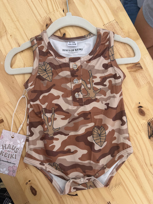 Boar Jaw Boys Tank Onesie