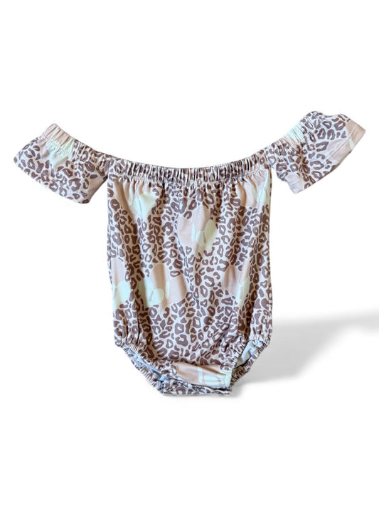 Anthurium cheetah OTS romper