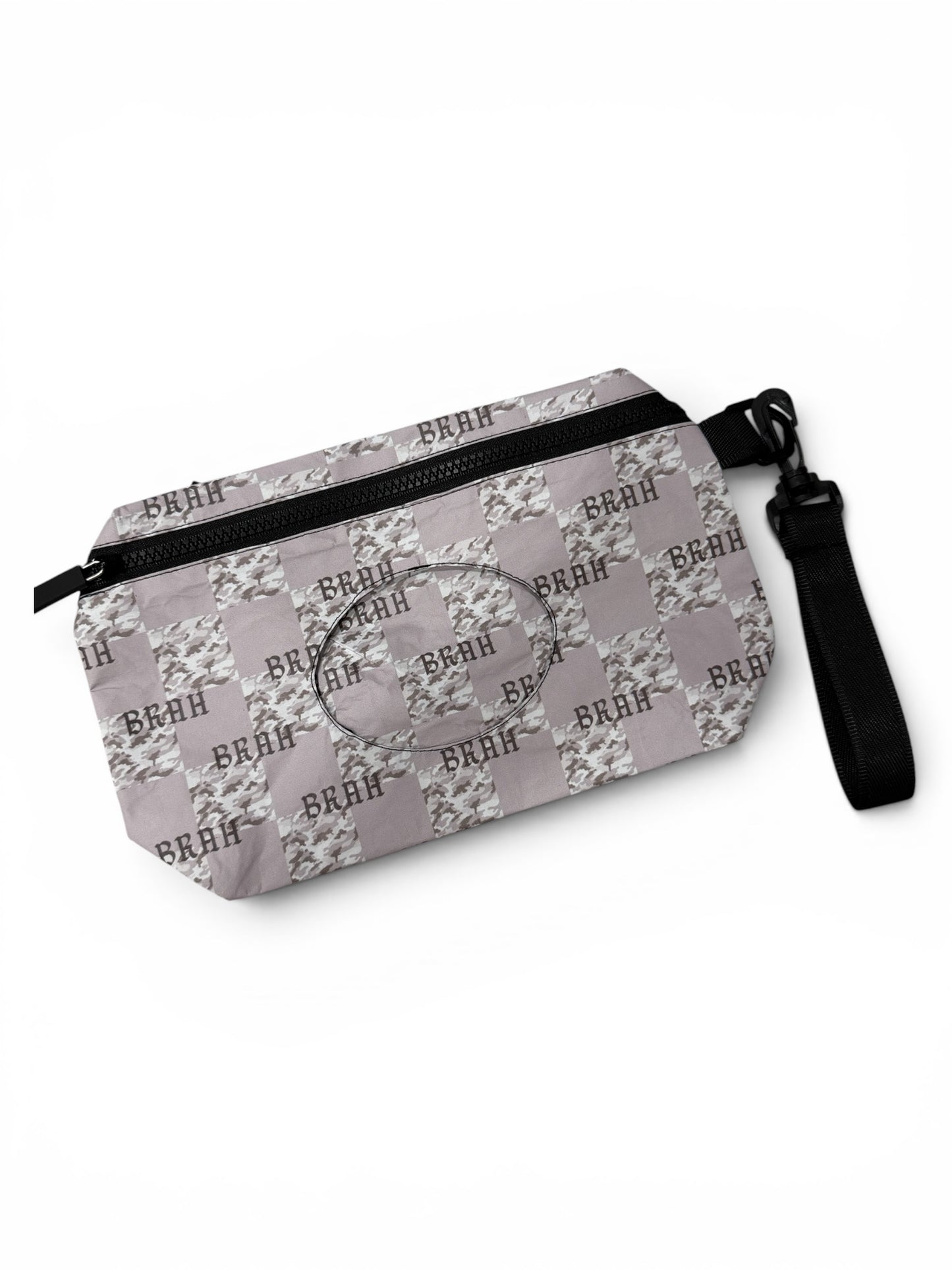 Tyvek Diaper Clutch Checkered Brah